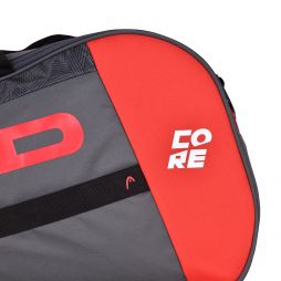 Тенісна сумка Head Core 6R Combi antharacite/red
