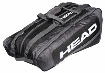 Тенісна сумка Head Core 9R Supercombi black/white