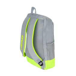 Теннисный рюкзак Head Core Backpack grey/neon yellow