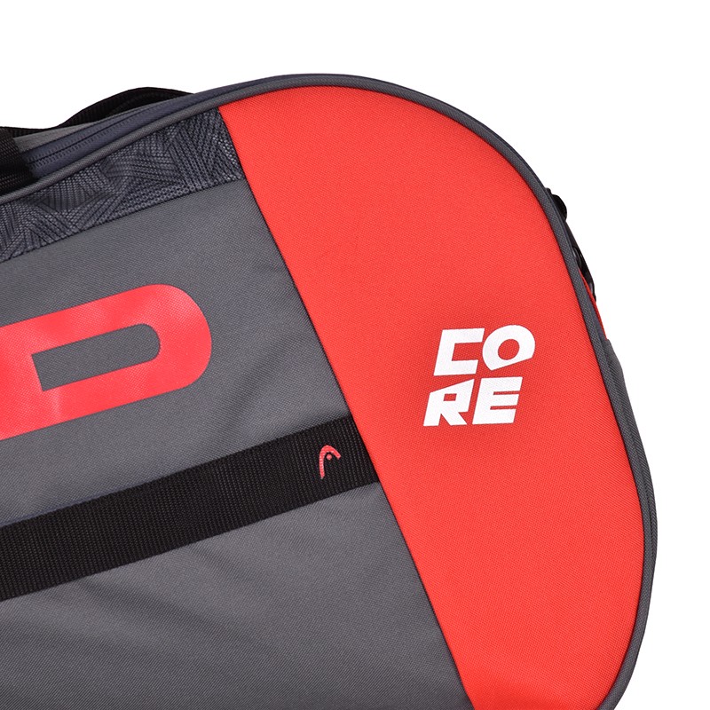 Теннисная сумка Head Core 6R Combi antharacite/red