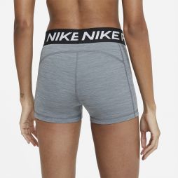 Теннисные шорты женские Nike Pro 365 Short 3in smoke grey/heather/black/black