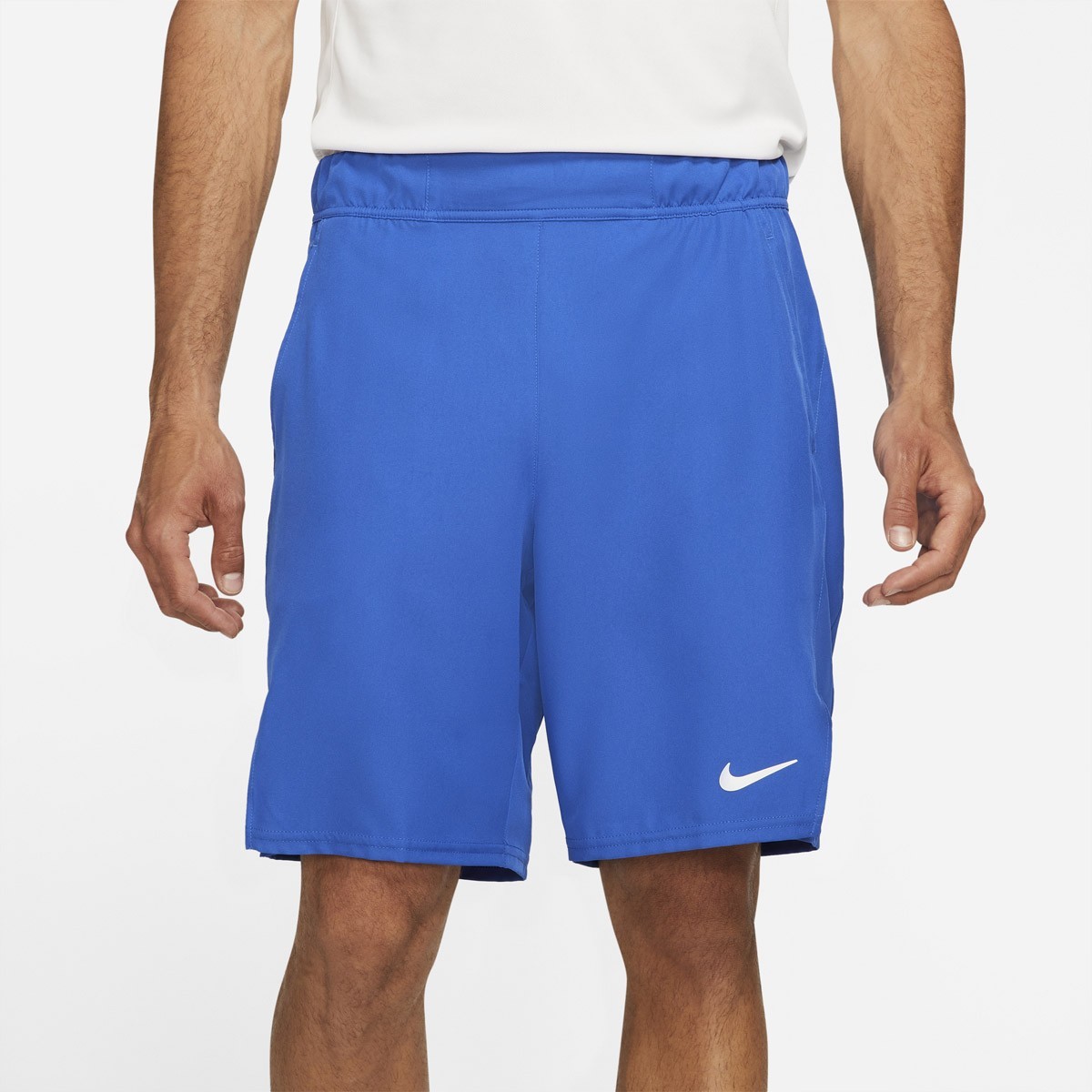 Теннисные шорты мужские Nike Court Flex Victory 9IN Short game royal/white