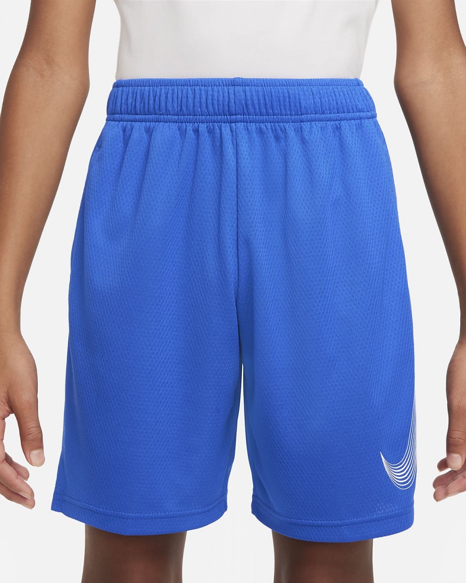Теннисные шорты детские Nike Boys Short blue/white