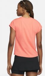 Теннисная футболка женская Nike Court Victory Top SS magic ember/white