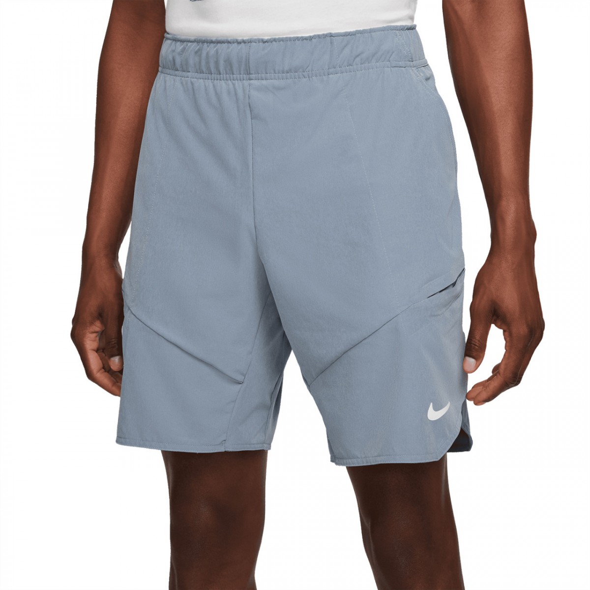 Теннисные шорты мужские Nike Court Advantage Short 9in ashen slate/white