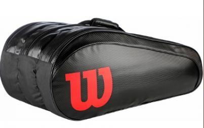 Теннисная сумка Wilson Elite Exclusive 15 Pk Bag black/red