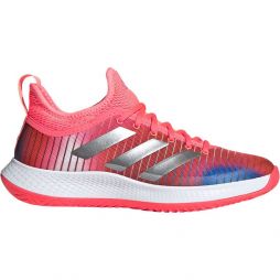Тенісні кросівки жіночі Adidas Defiant Generation turbo/silver metallic/white Тенісні кросівки жіночі Adidas Defiant Generation turbo/silver metallic/white