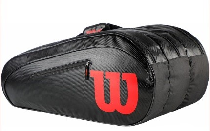 Теннисная сумка Wilson Elite Exclusive 15 Pk Bag black/red