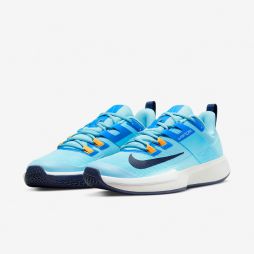Теннисные кроссовки мужские Nike Court Vapor Lite blue chill/midnight navy/phantom white Теннисные кроссовки мужские Nike Court Vapor Lite blue chill/midnight navy/phantom white