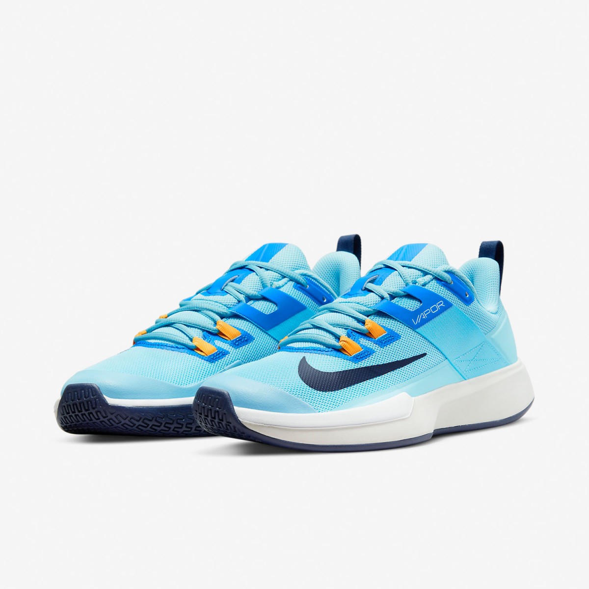 Теннисные кроссовки мужские Nike Court Vapor Lite blue chill/midnight navy/phantom white