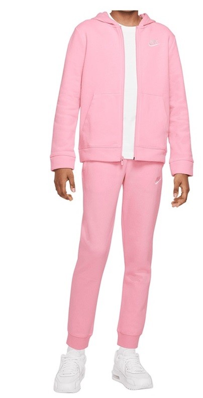 Спортивный костюм детский Nike NSW Track Suit BF Core medium soft pink/medium soft pink/white