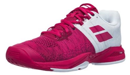 Тенісні кросівки жіночі Babolat Propulse Blast all court white/vivacious red Тенісні кросівки жіночі Babolat Propulse Blast all court white/vivacious red
