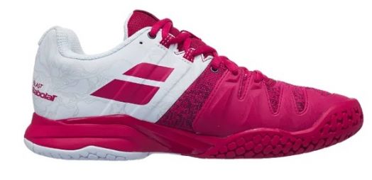 Тенісні кросівки жіночі Babolat Propulse Blast all court white/vivacious red Тенісні кросівки жіночі Babolat Propulse Blast all court white/vivacious red