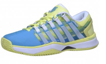 Теннисные кроссовки женские K-Swiss Hypercourt HB ГРУНТ blue/yellow/white Теннисные кроссовки женские K-Swiss Hypercourt HB ГРУНТ blue/yellow/white