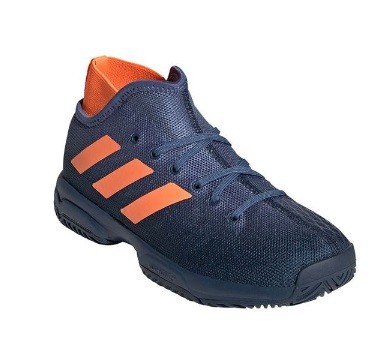 Детские теннисные кроссовки adidas Phenom Kinds navy/screaming orange/crew blue