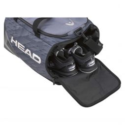 Спортивная сумка Head Djokovic Duffle Bag anthracite/black Спортивная сумка Head Djokovic Duffle Bag anthracite/black
