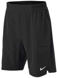 Теннисные шорты мужские Nike Court Advantage Short 9in black/white/black