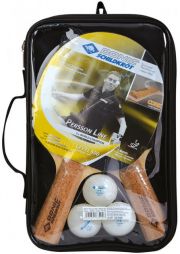 Набір для пінг-понгу Donic Persson 500 cork 2-player set (2ракетки+чохол+3м Набір для пінг-понгу Donic Persson 500 cork 2-player set (2ракетки+чохол+3м