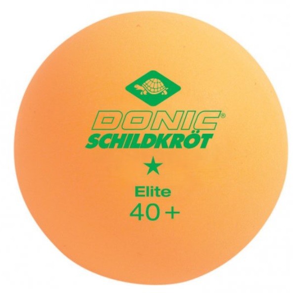 М'ячі для настільного тенісу Donic Elite 1* 40+ orange 3шт.