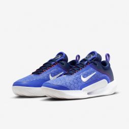 Тенісні кросівки чоловічі Nike Zoom Court NXT Грунт lapis/white/obsidian/bright crimson Тенісні кросівки чоловічі Nike Zoom Court NXT Грунт lapis/white/obsidian/bright crimson