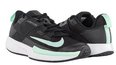 Дитячі тенісні кросівки Nike Vapor Lite Jr black/mint foam/dark smoke/grey white Дитячі тенісні кросівки Nike Vapor Lite Jr black/mint foam/dark smoke/grey white