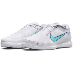 Тенісні кросівки чоловічі Nike Air Zoom Vapor Pro white/dynamic turquoise/light bone Тенісні кросівки чоловічі Nike Air Zoom Vapor Pro white/dynamic turquoise/light bone