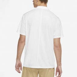 Тенісна футболка чоловіча Nike Core Pique Polo white/black Тенісна футболка чоловіча Nike Core Pique Polo white/black