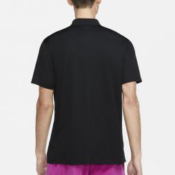 Тенісна футболка чоловіча Nike Core Pique Polo black/white Тенісна футболка чоловіча Nike Core Pique Polo black/white