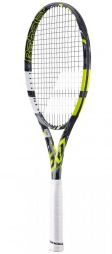 Тенісна ракетка Babolat Pure Aero Team strung grey/yellow/white