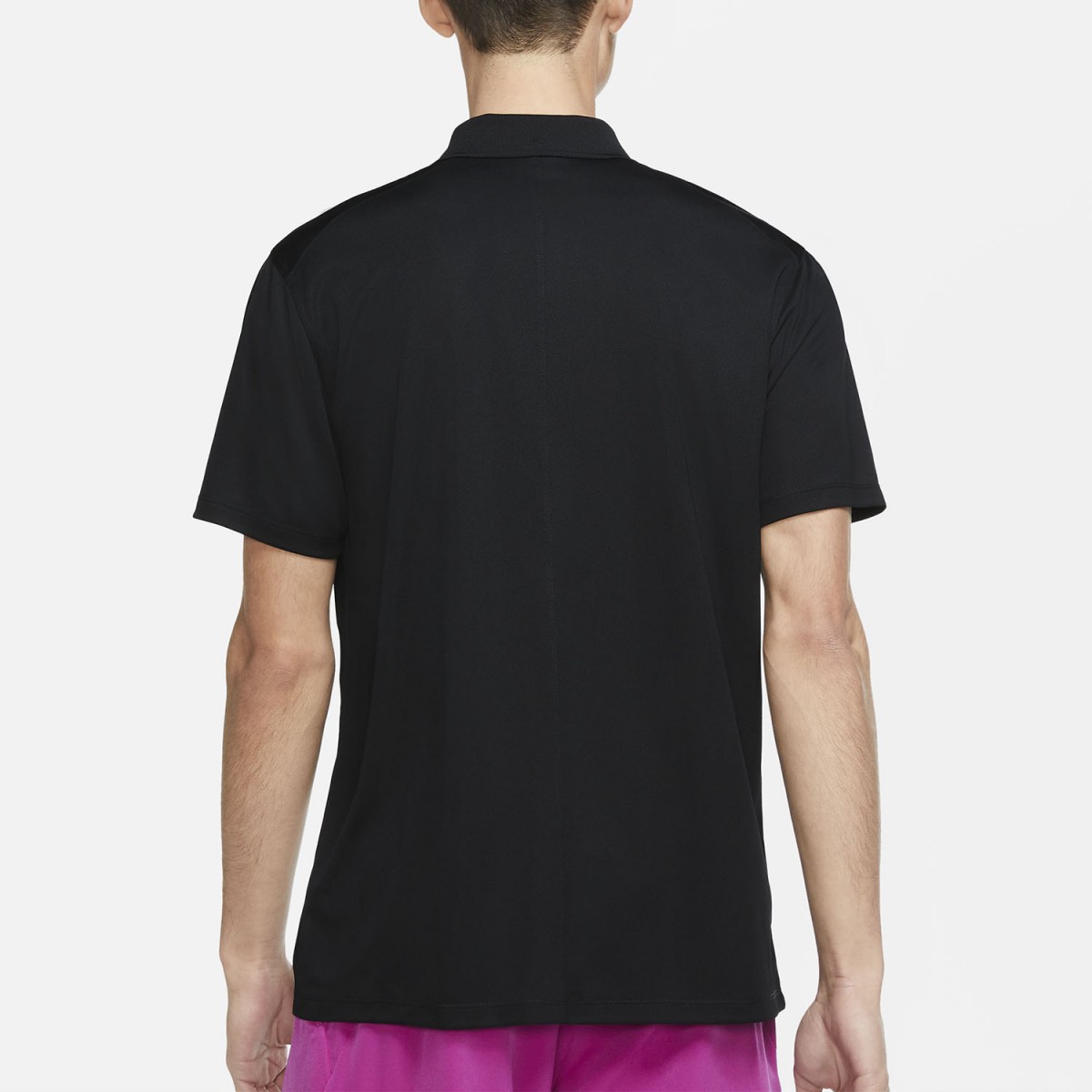 Теннисная футболка мужская Nike Core Pique Polo black/white