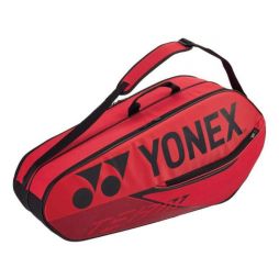 Теннисная сумка Yonex Team Racket Bag 6 Pack red Теннисная сумка Yonex Team Racket Bag 6 Pack red