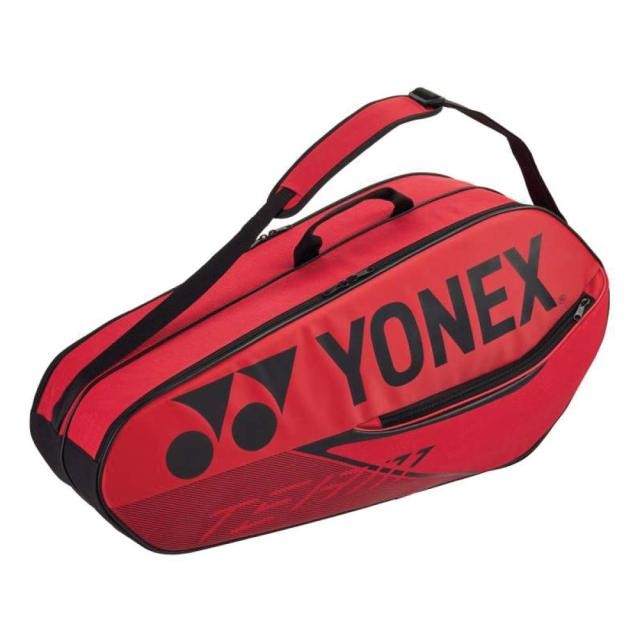 Теннисная сумка Yonex Team Racket Bag 6 Pack red