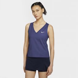 Тенісна майка жіноча Nike Court Victory Tank dark purple dust/white Тенісна майка жіноча Nike Court Victory Tank dark purple dust/white