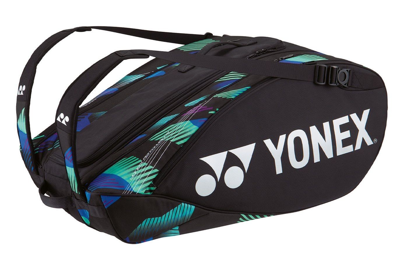 Теннисная сумка Yonex Pro Racquet Bag 9 Pack green/purple