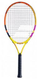 Теннисная ракетка детская Babolat Nadal Jr (26) yellow/orange/purple
