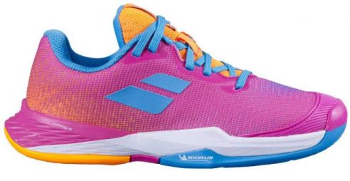 Детские теннисные кроссовки Babolat Jet Mach 3 All Court Junior hot pink Детские теннисные кроссовки Babolat Jet Mach 3 All Court Junior hot pink