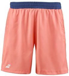 Теннисные шорты мужские Babolat Play Short Men fluo strike/estate blue