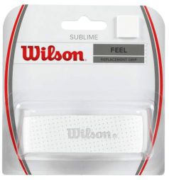 Ручка для ракетки Wilson Sublime Grip (1 шт.) white Ручка для ракетки Wilson Sublime Grip (1 шт.) white