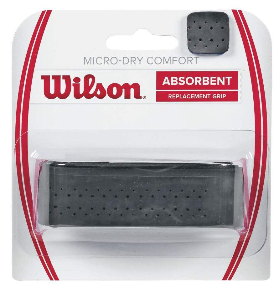 Ручка для ракетки Wilson Micro-Dry Comfort (1 шт.) black