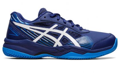 Детские теннисные кроссовки Asics Gel-Game 8 GS ГРУНТ dive blue/white Детские теннисные кроссовки Asics Gel-Game 8 GS ГРУНТ dive blue/white