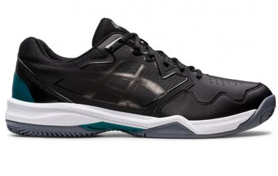 Тенісні кросівки чоловічі Asics Gel-Dedicate 7 Грунт black/gunmetal Тенісні кросівки чоловічі Asics Gel-Dedicate 7 Грунт black/gunmetal