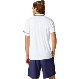 Теннисная футболка мужская Asics Court Polo Shirt brilliant white