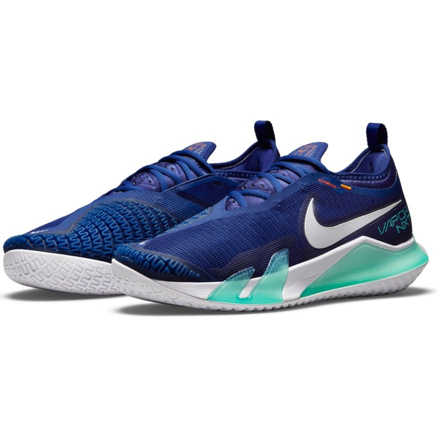 Теннисные кроссовки мужские Nike React Vapor NXT deep royal blue/white dynamic turqus