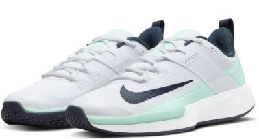 Тенісні кросівки жіночі Nike Court Vapor Lite white/obsidian/mint foam Тенісні кросівки жіночі Nike Court Vapor Lite white/obsidian/mint foam