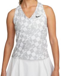 Теннисная майка женская Nike Court Fall Victory Tank wolf grey/black