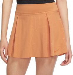 Тенісна спідничка жіноча Nike Club Regular Printed Tennis Skirt hot curry Тенісна спідничка жіноча Nike Club Regular Printed Tennis Skirt hot curry