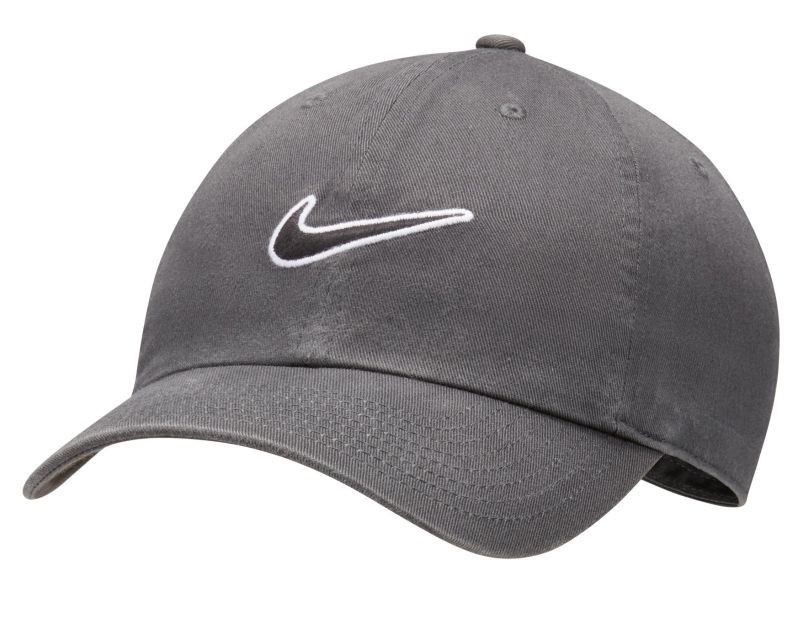 Теннисная кепка Nike H86 Essential Swoosh Cap anthracite