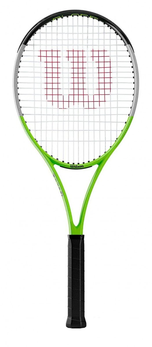 Тенісна ракетка Wilson Blade Feel RXT 105 black/gray/lime green