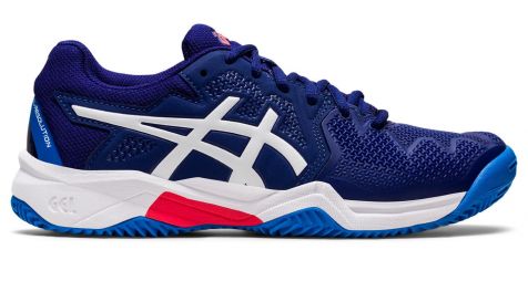Детские теннисные кроссовки Asics Gel-Resolution 8 GS ГРУНТ dive blue/white Детские теннисные кроссовки Asics Gel-Resolution 8 GS ГРУНТ dive blue/white