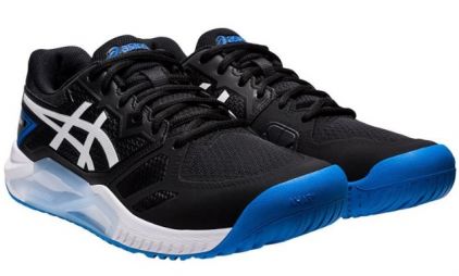 Тенісні кросівки чоловічі Asics Gel-Challenger 13 black/electric blue Тенісні кросівки чоловічі Asics Gel-Challenger 13 black/electric blue